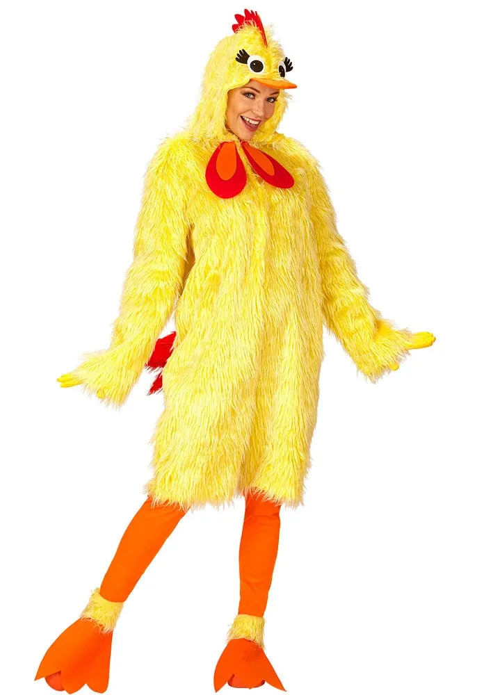 Chicken Hühner Küken Kostüm für Erwachsene Unisex