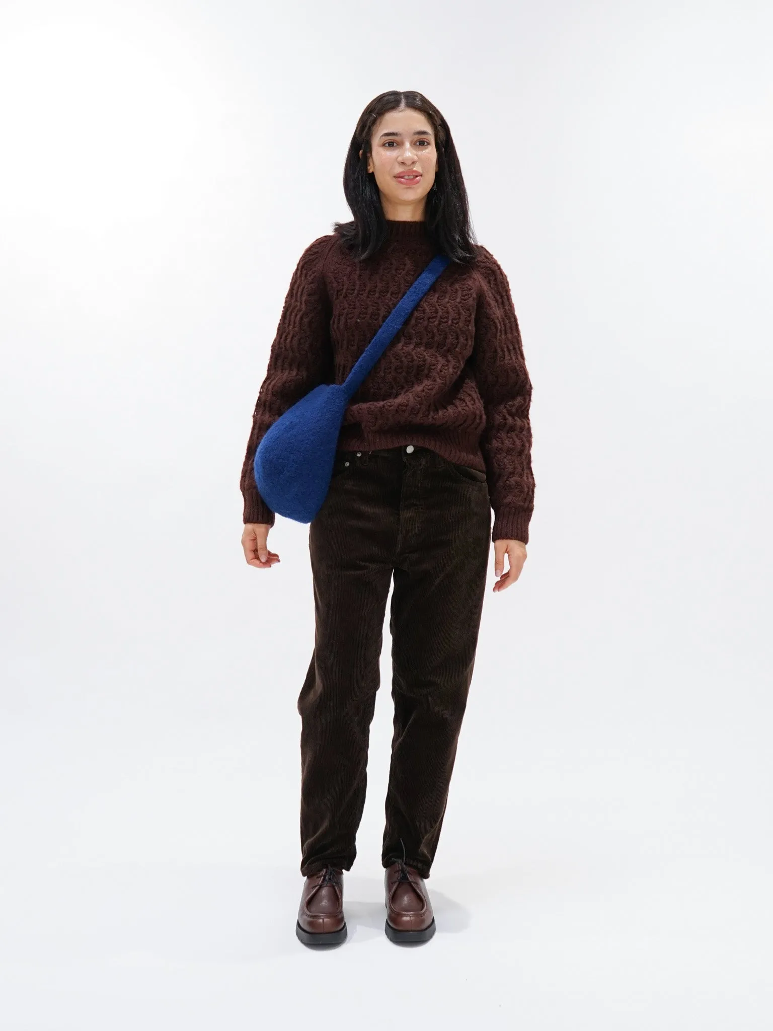 Loose Tapered Corduroy - Brown
