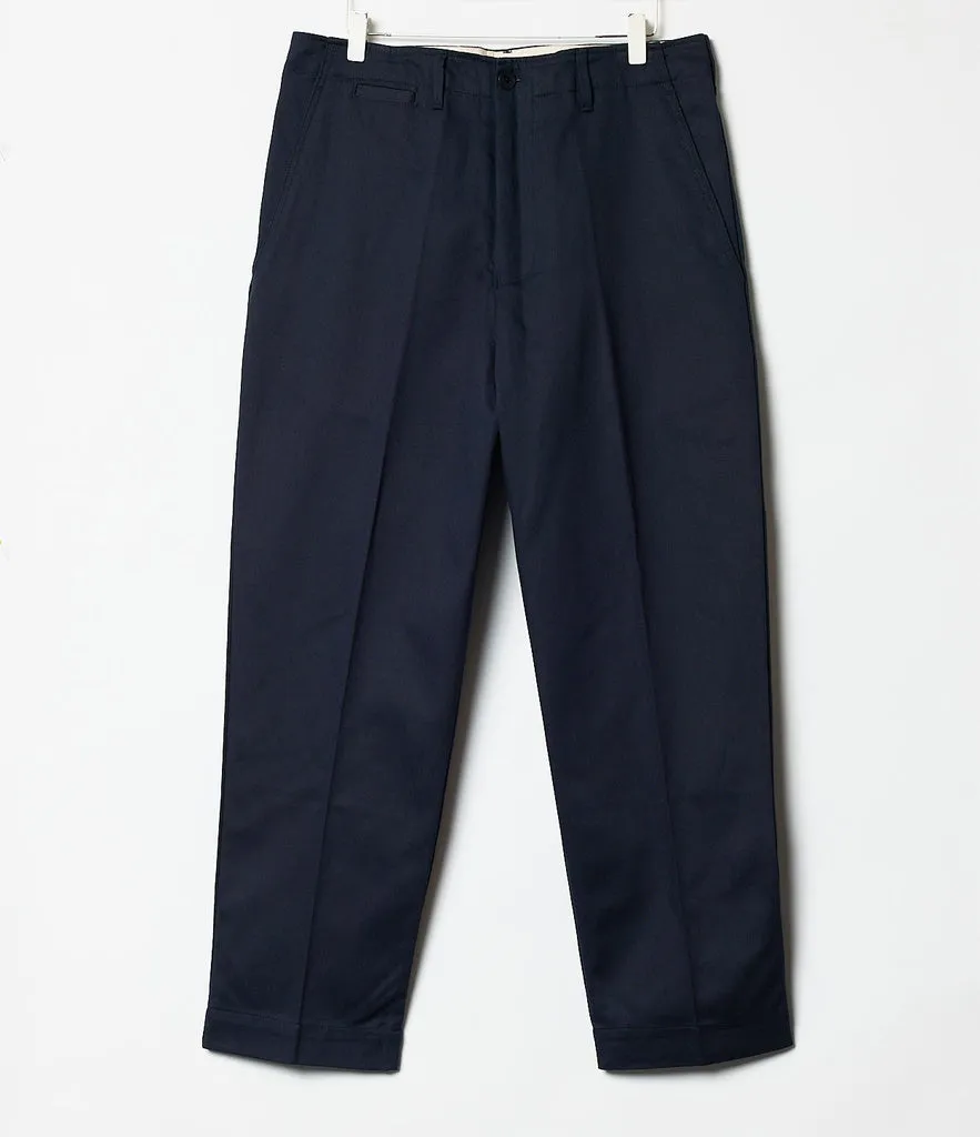 MERZ B. SCHWANEN ORGANIC COTTON TWILL CHINO - 2 COLORS