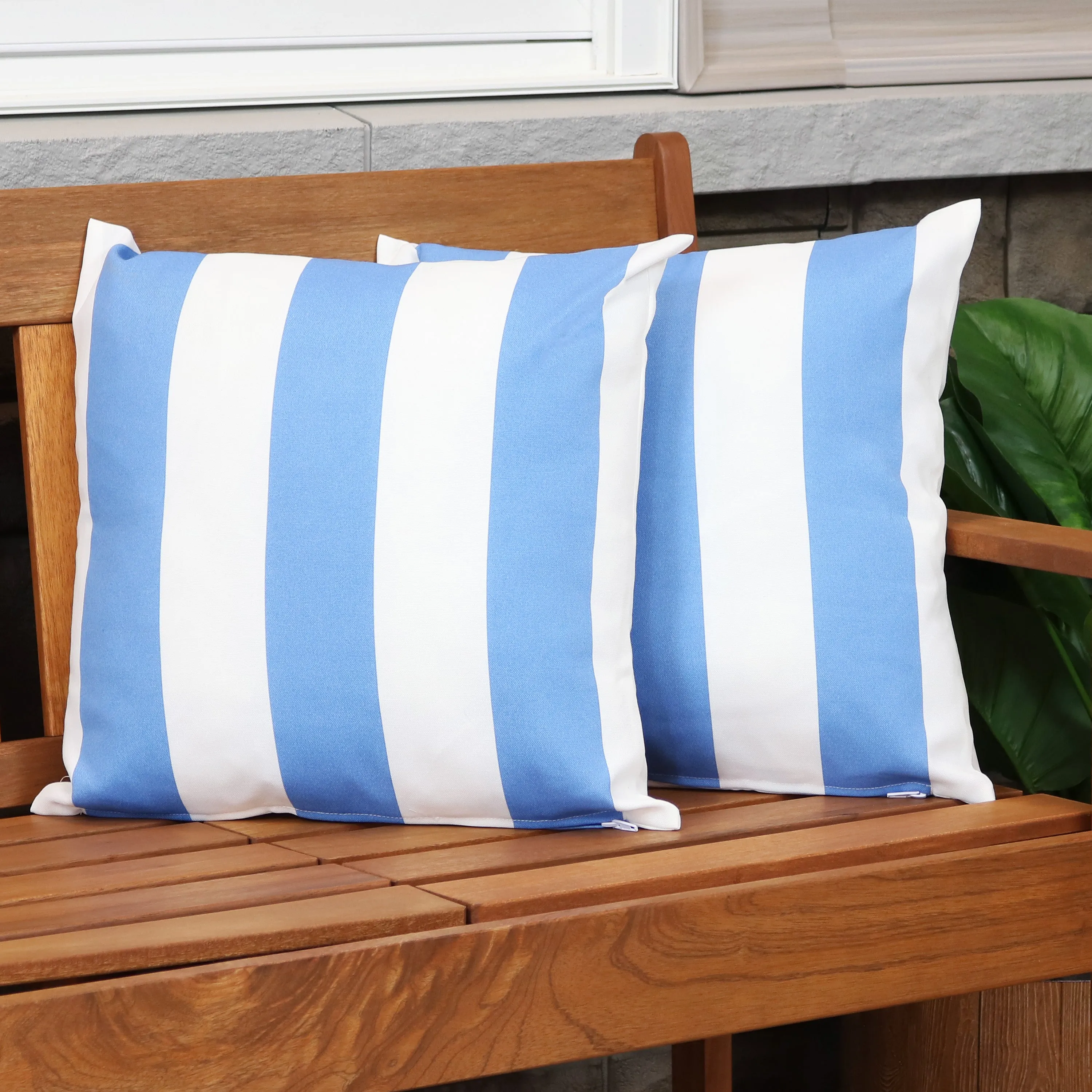 Sunnydaze Indoor/Outdoor Decorative Throw Pillow Covers
